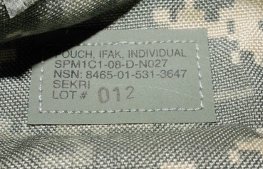 Preview: US Army First AID Tasch Pouch ACU Molle IFAK